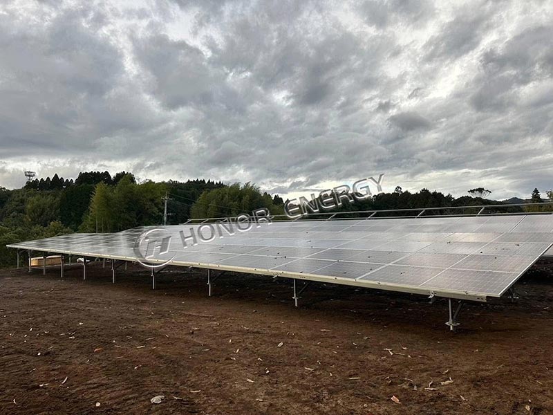 जापान क्यूशू 650kw परियोजना सफलतापूर्वक पूरी हुई