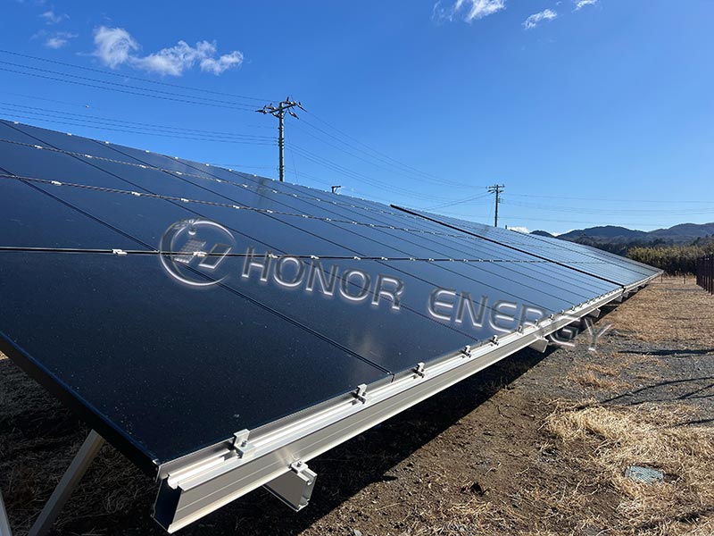 सेंदाई, जापान में 700kW सोलर ग्राउंड माउंटिंग सिस्टम परियोजना का सफल समापन