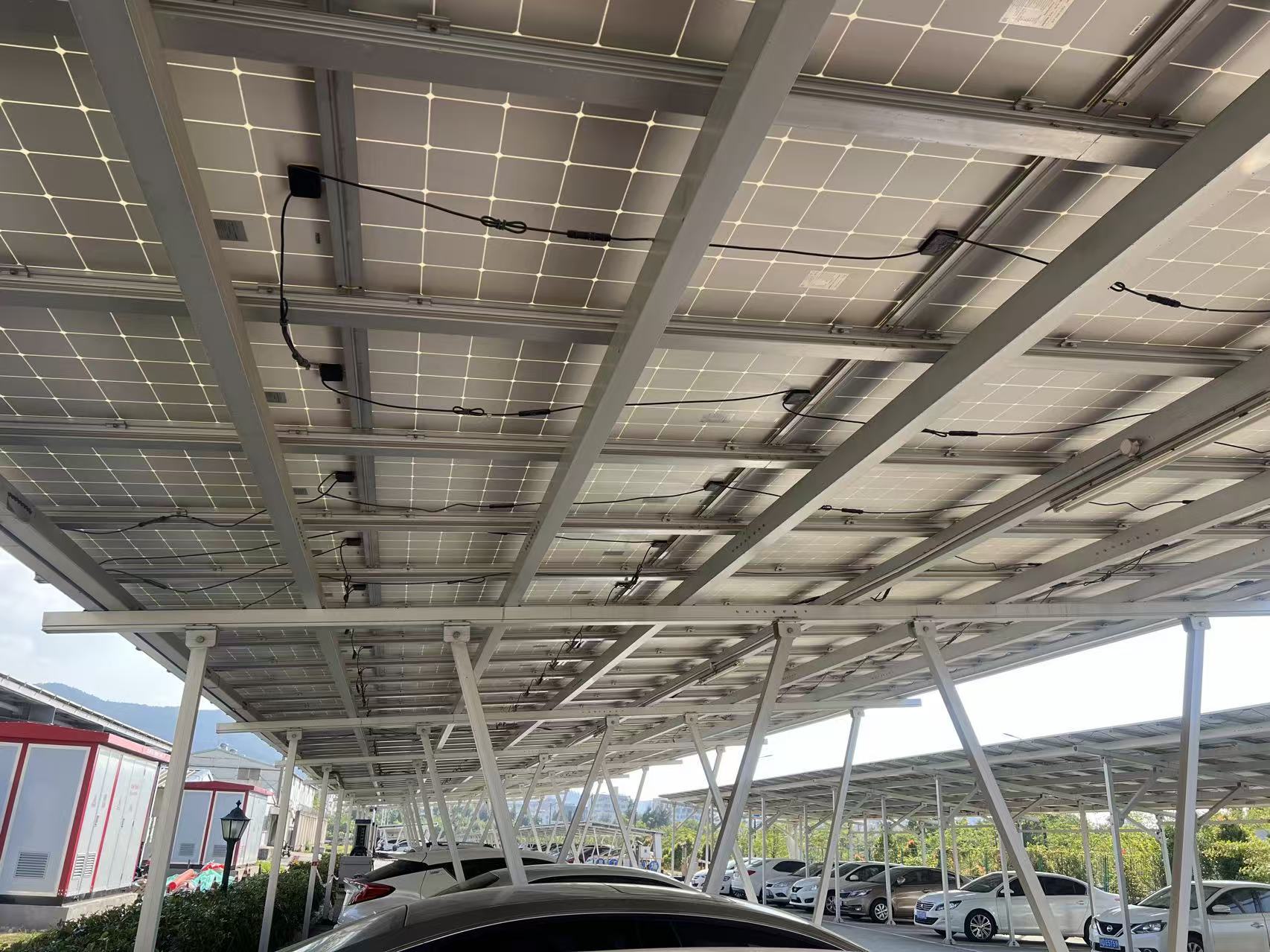 एल्यूमीनियम मिश्र धातु जलरोधक कारपोर्ट का कार्य