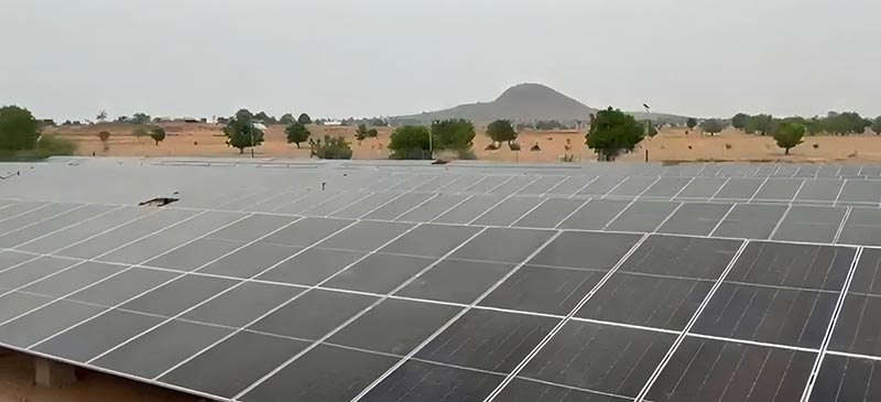 अफ़्रीका में 1.6MW सोलर माउंटिंग परियोजना को सफलतापूर्वक वितरित किया गया