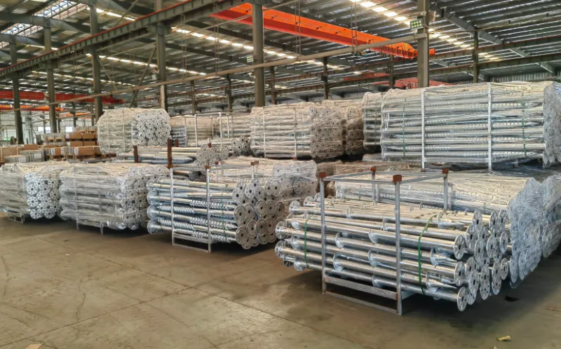  Screw Pile Solar Aluminum Ground Mounting