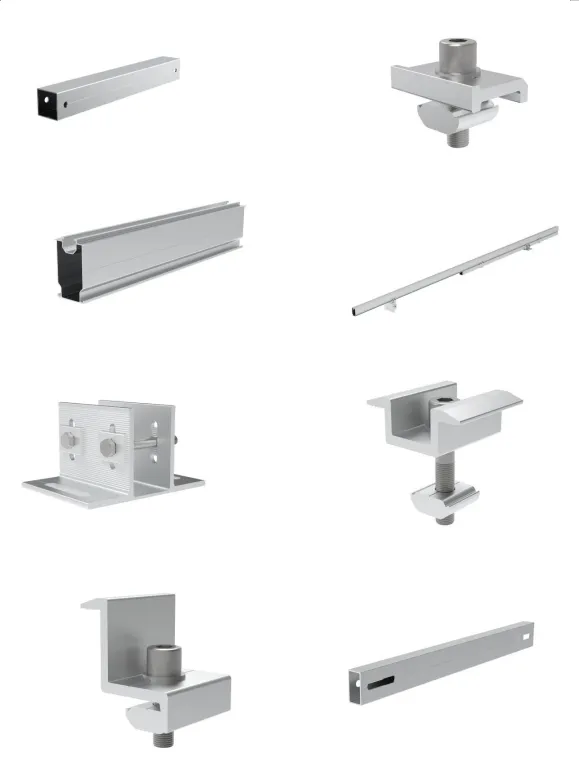 Screw Pile Solar Aluminum Ground Mounting