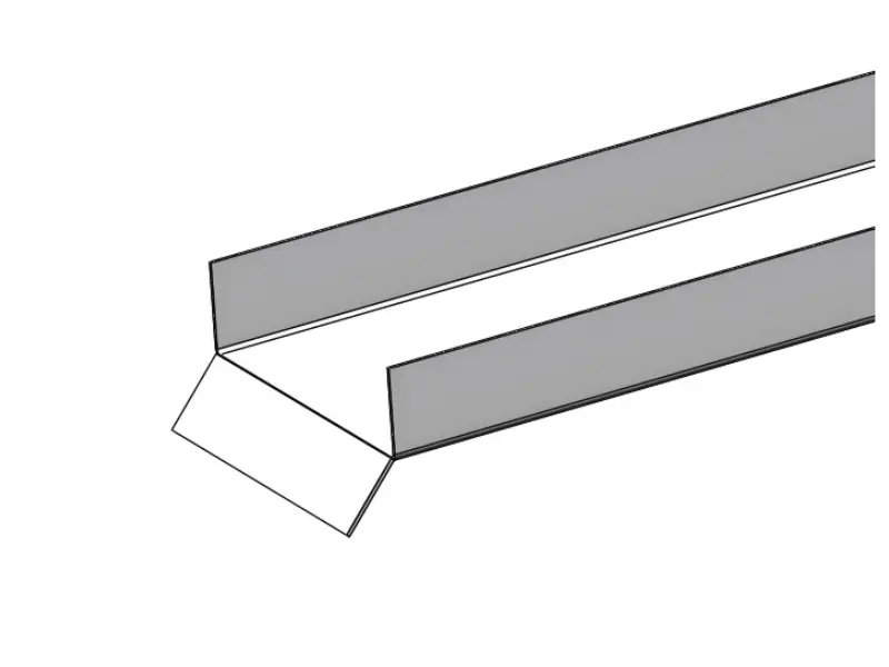 सौर क्षैतिज जलरोधक चैनल